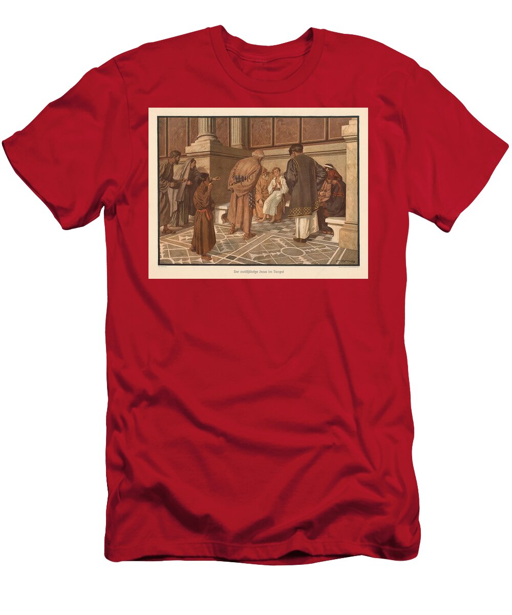 Der Zwolfjahrige Jesus Im Tempel Hans Lietzmann T-Shirt
