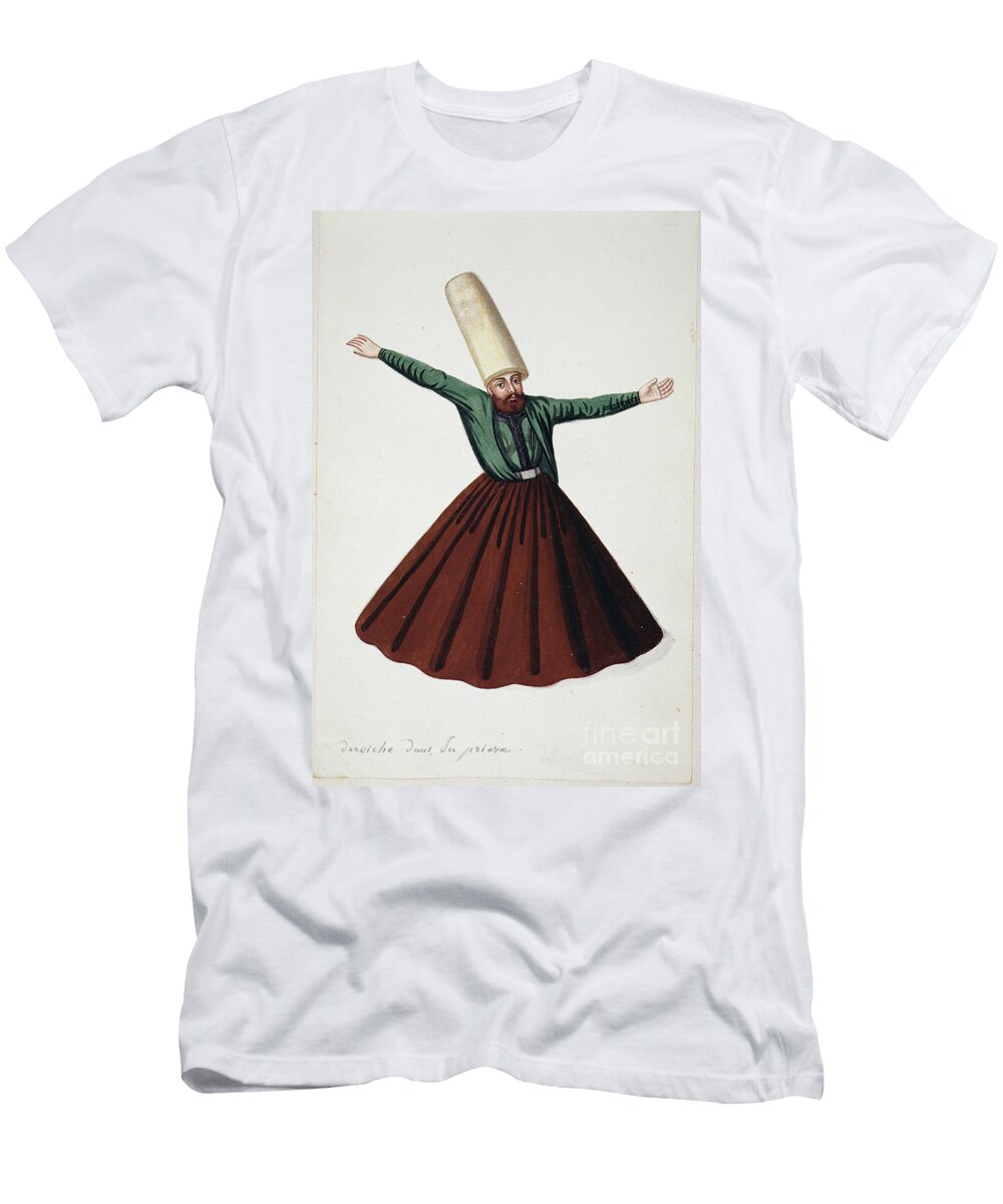 Dervish in Prayer Ottoman Period Third Quarter of 18th Century French School T-Shirt