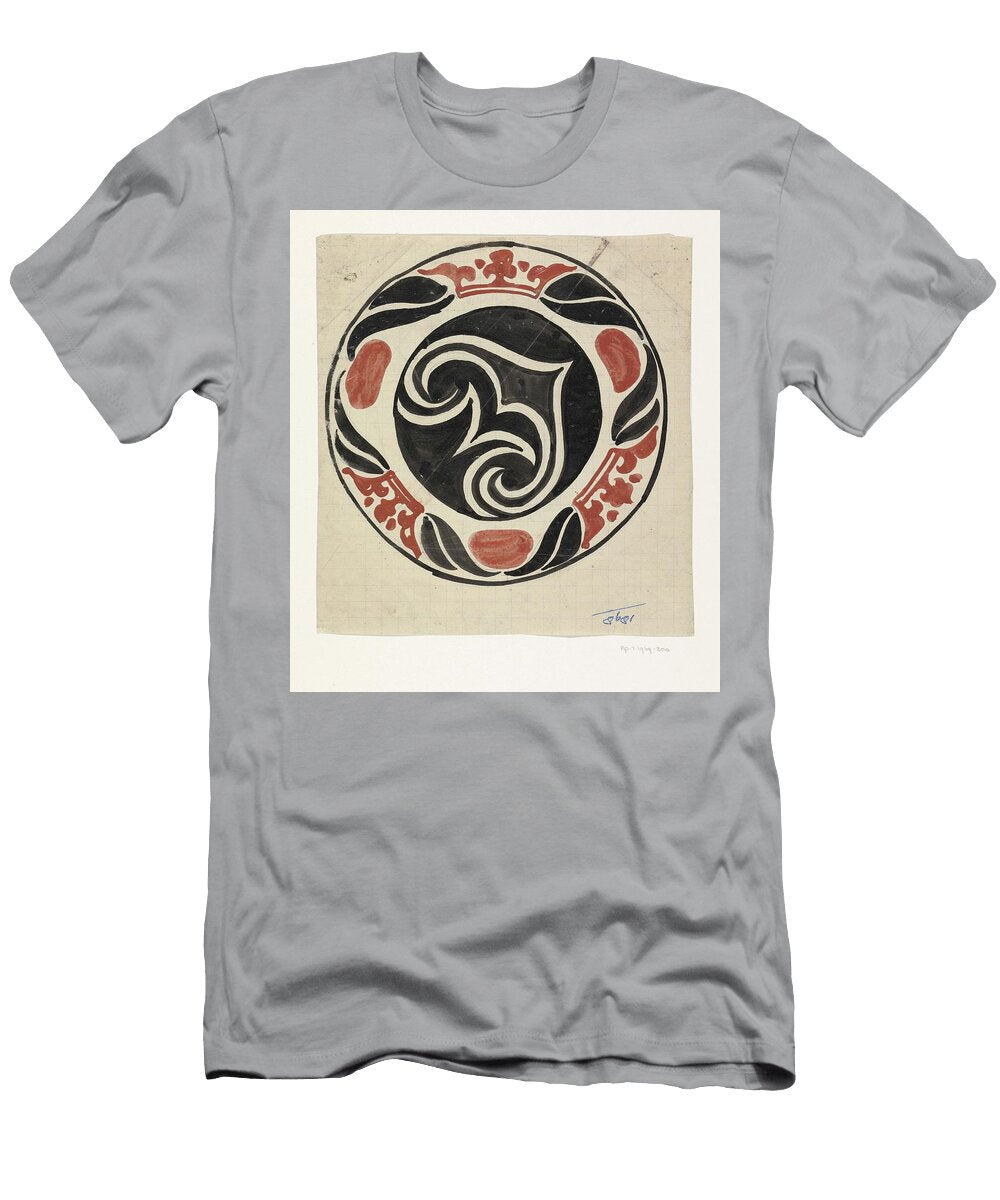 Design for a Plaque At the Inauguration of Queen Wilhelmina in 1898 1898 Carel Adolph Lion Cachet Carel Adolph Lion Cachet T-Shirt
