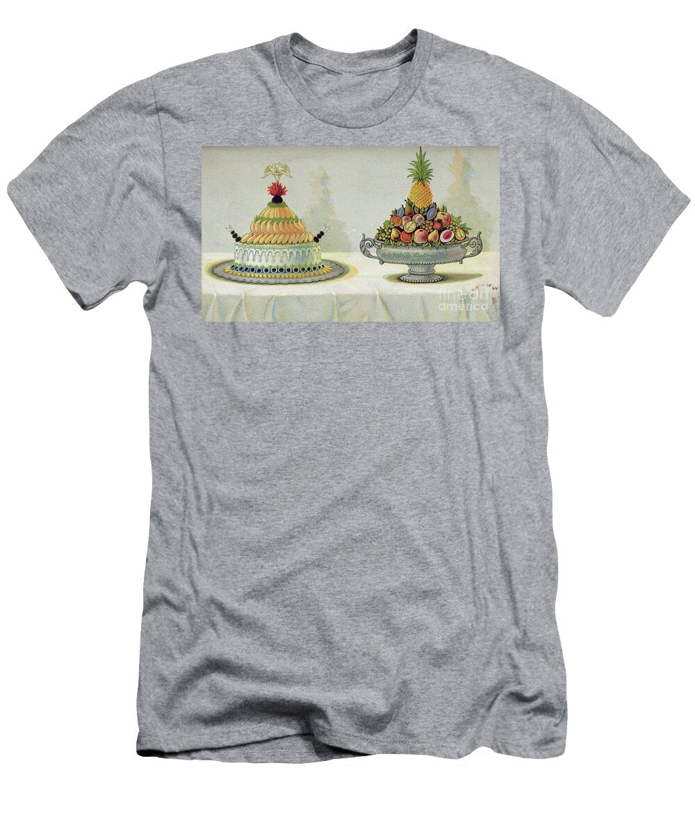 Design for the Presentation of Pullet Chicken with Mayonnaise and Aspic on a Bed of Butter and Ice and Fruit Hungarian School T-Shirt