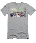 Destruction of Novgorod By Tsar Ivan Iii 1440 1505 1889 Oil on Canvas Klavdiy Vasilievich Lebedev T-Shirt