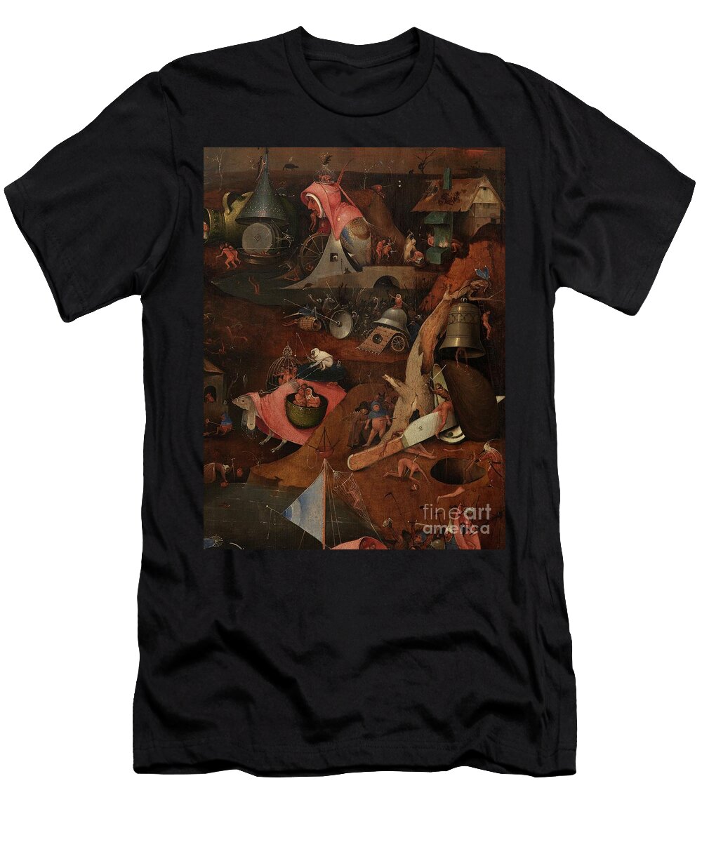Detail of the Central Panel of the Last Judgement Hieronymus Bosch T-Shirt