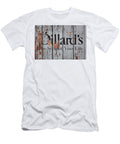 Dillards Vintage Logo on Peeling Paint Wood Wall Design Turnpike T-Shirt