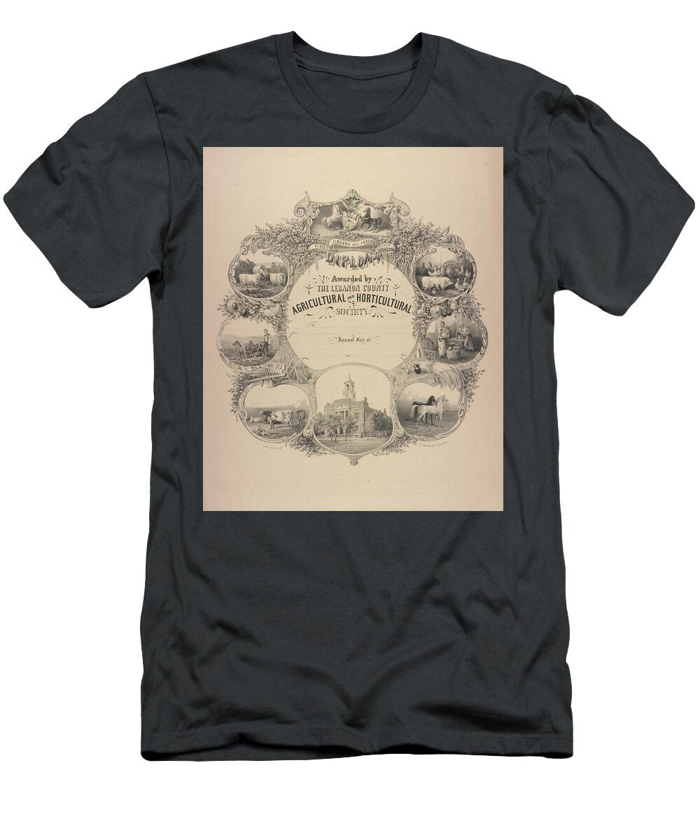 Diploma Awarded By the Lebanon County Agricultural and Horticultural Society James Fuller Queen T-Shirt