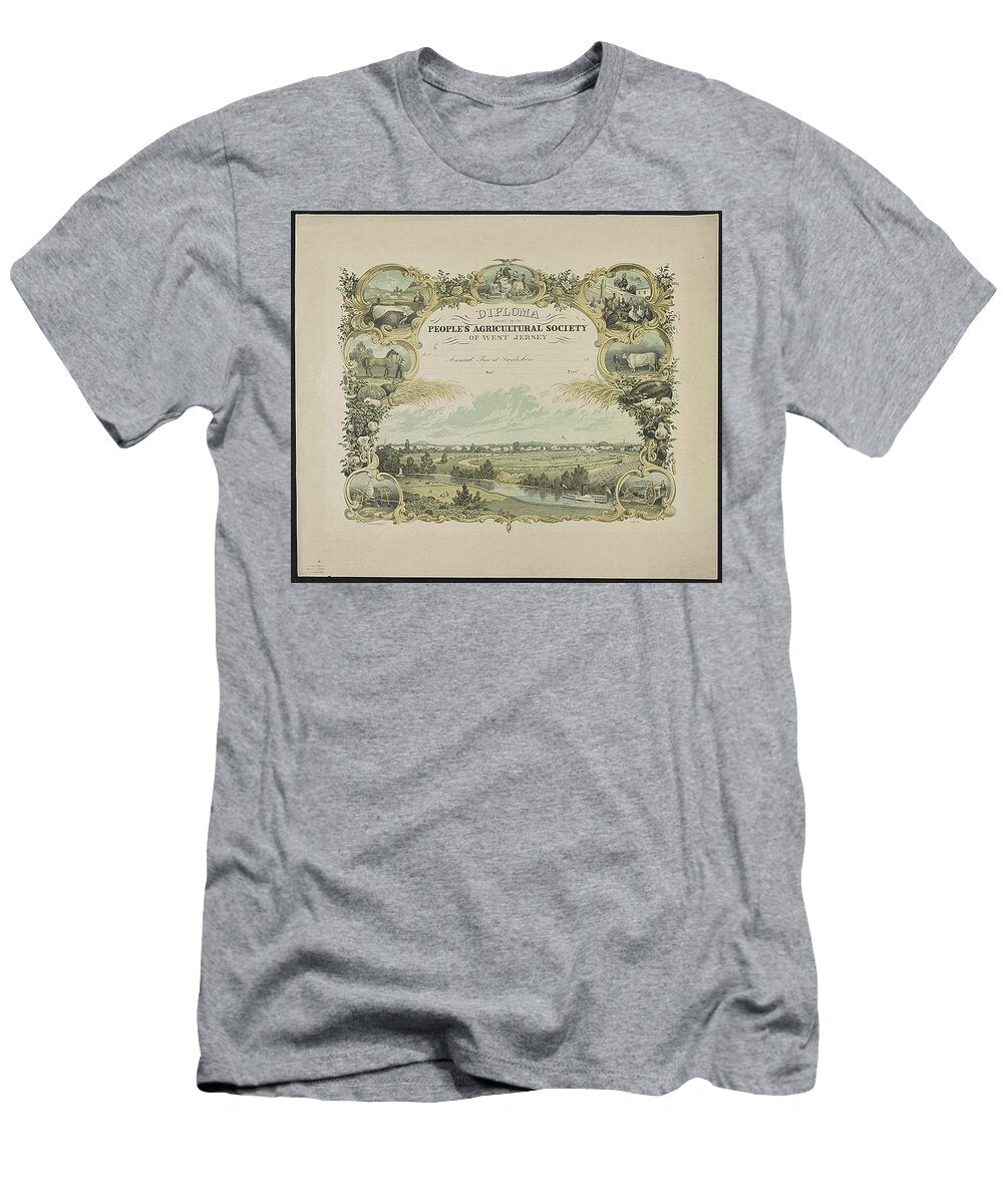 Diploma Awarded Peoples Agricultural Society of West Jersey Popular Art T-Shirt