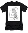 Diploma Certificate Document Drawing Frank Ramspott T-Shirt