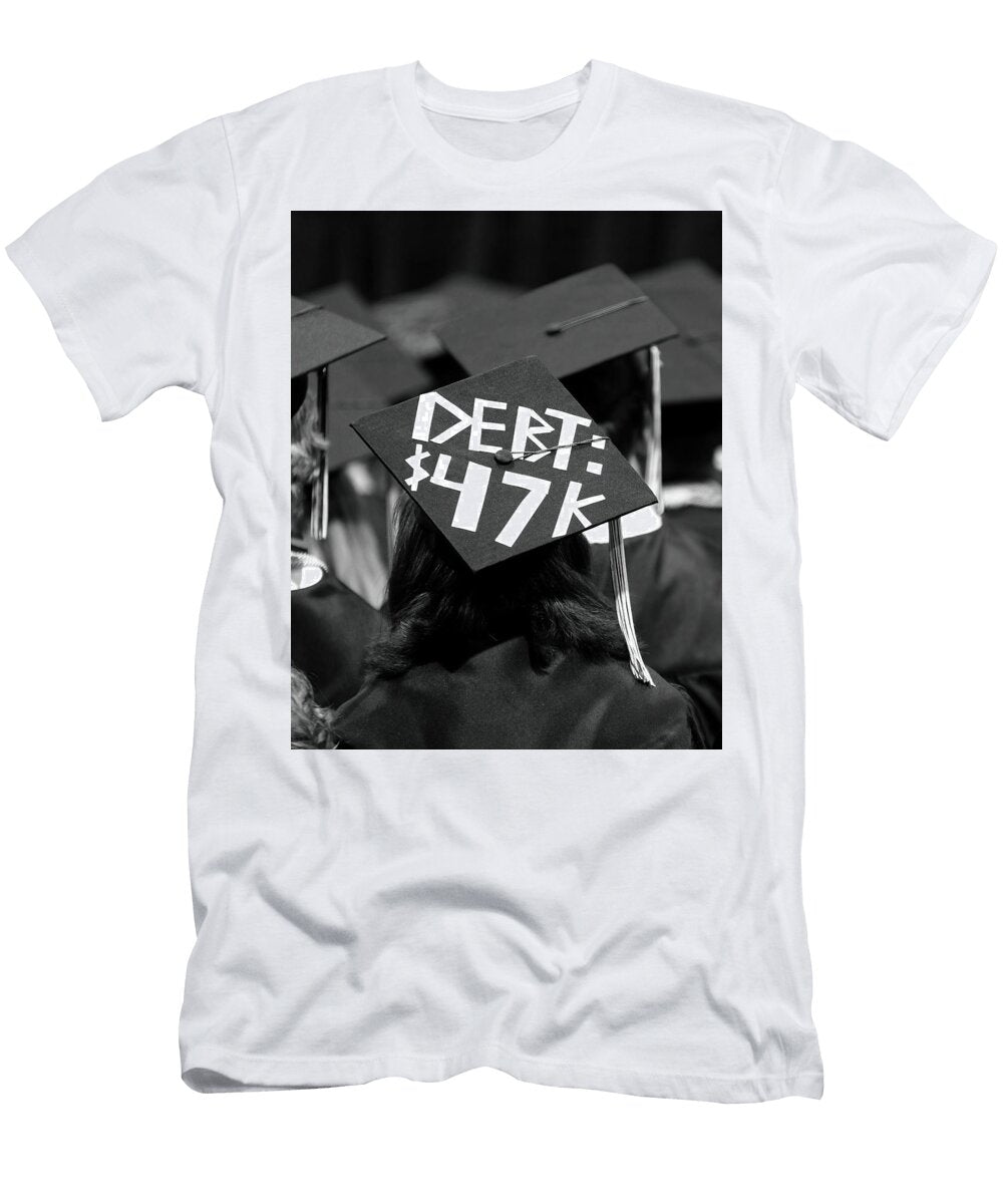 Diploma of Debt Lens Art Photographpy By Larry Trager T-Shirt