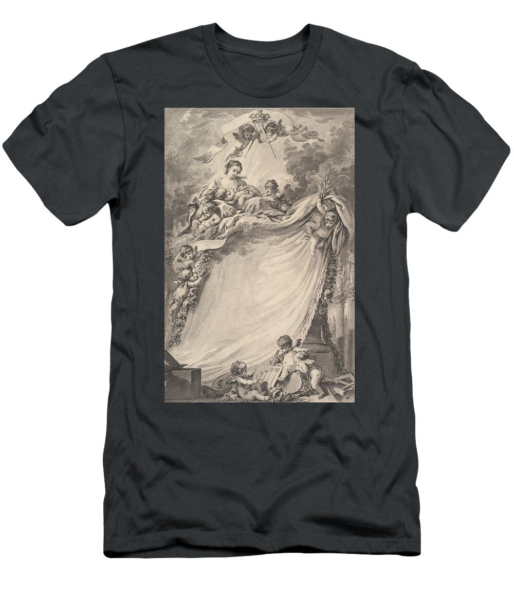 Diploma of Free Masons of Bordeaux Fran Ois Boucher T-Shirt