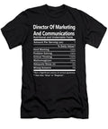Director of Marketing and Communications Nutrition Factors Gift Item Shi Hu Kang T-Shirt