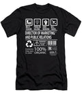 Director of Marketing and Public Relations Multitasking Job Title Gift Item Shi Hu Kang T-Shirt