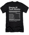Director of Youth Ministry Nutrition Factors Gift Item Shi Hu Kang T-Shirt
