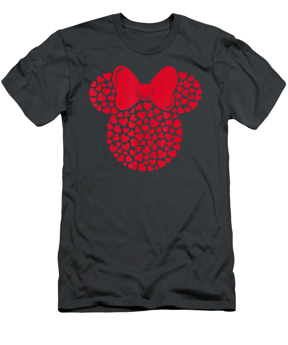 Disney Minnie Mouse Icon Filled with Hearts Tang Pho Hoang T-Shirt