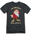 Disney Snow White Im Grumpy Deal with It Portrait Tri Su Le T-Shirt