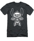 Disney Stitch Halloween Skeleton Tri Su Le T-Shirt