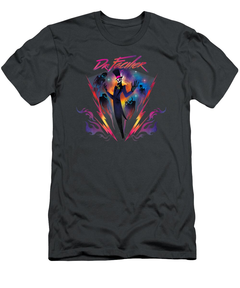 Disney Villains Dr Facilier 90s Rock Band Neon Tran Lieu Ly T-Shirt