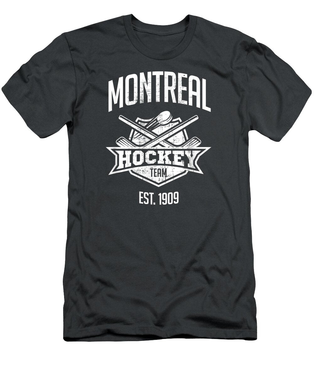 Distressed Canadien Retro Fan Party Tailgate Gameday Canada Day Emiliano5romey T-Shirt