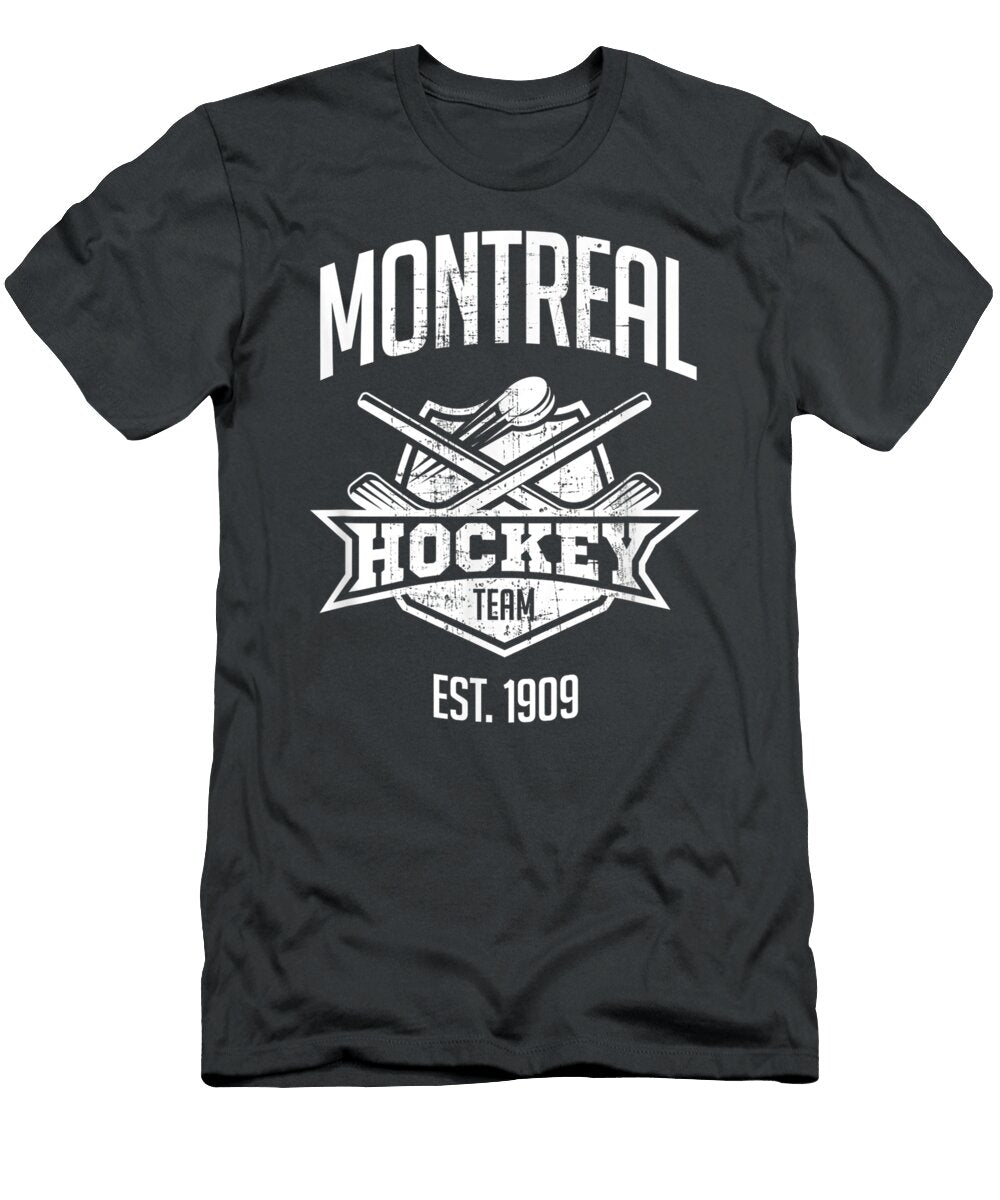 Distressed Canadien Retro Fan Party Tailgate Gameday Canada Day Henrii Rexto T-Shirt