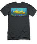 Diving Into a Psychedelic Sea the Birth of Yellow Submarine Antonios Valamontes T-Shirt