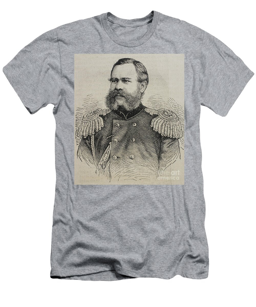 Dmitry Ivanovich Sviatopolk Mirsky 1825 1899 Russian Statesman and Military Portrait Unknown Artist T-Shirt