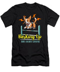 Dog Agility Training Barking Up the Animal Lover Tshirtconcepts Marvin Poppe T-Shirt