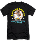 Dog Agility Training Chasing Dreams One Dog Sport Tshirtconcepts Marvin Poppe T-Shirt