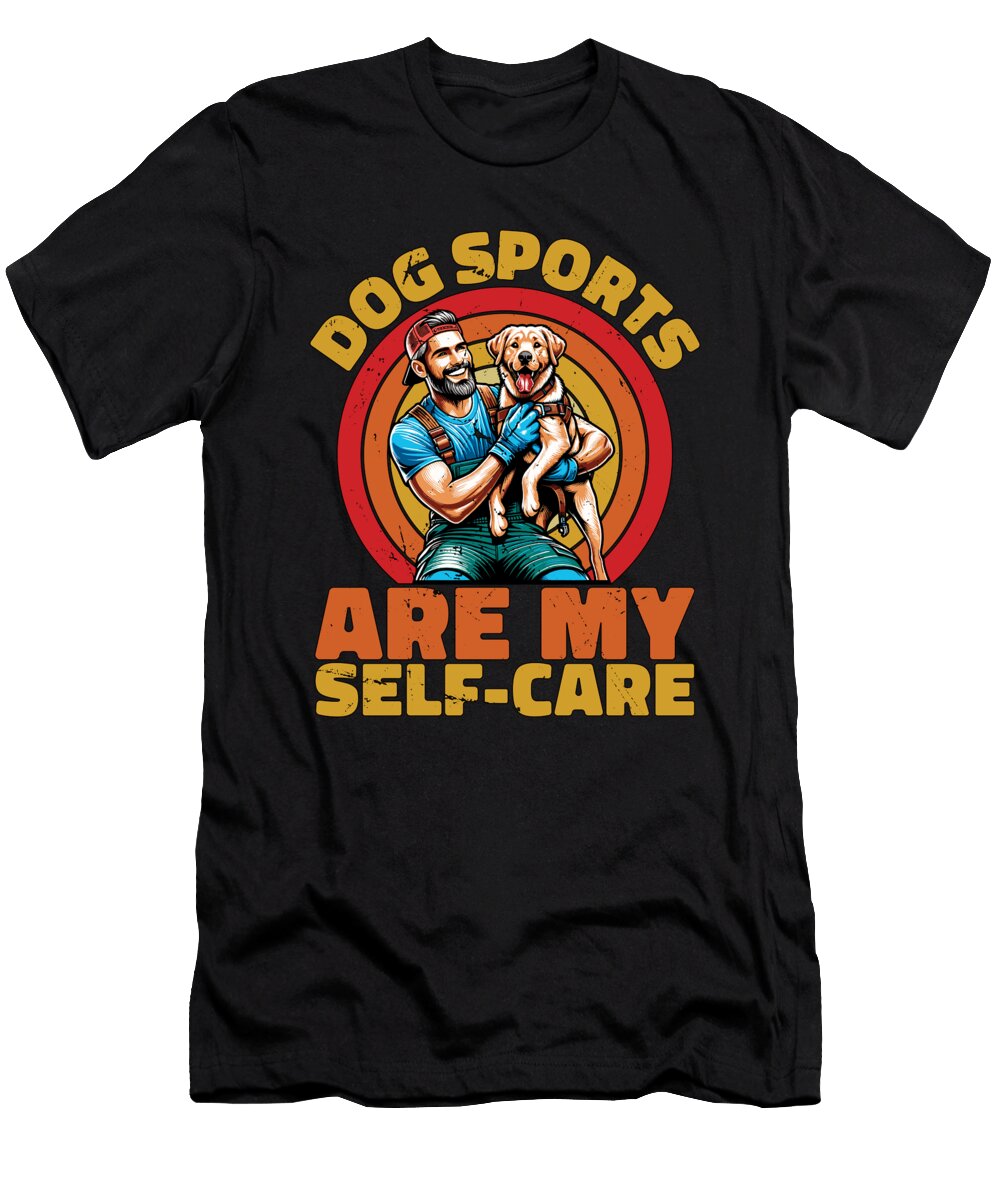 Dog Agility Training Dog Sports Are Animal Lover Tshirtconcepts Marvin Poppe T-Shirt