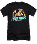 Dog Agility Training Four Paws One Goal Dog Owner Tshirtconcepts Marvin Poppe T-Shirt