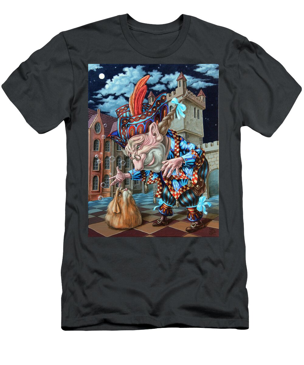 Dog Suddenly Gained Its Gracious Host Victor Molev T-Shirt