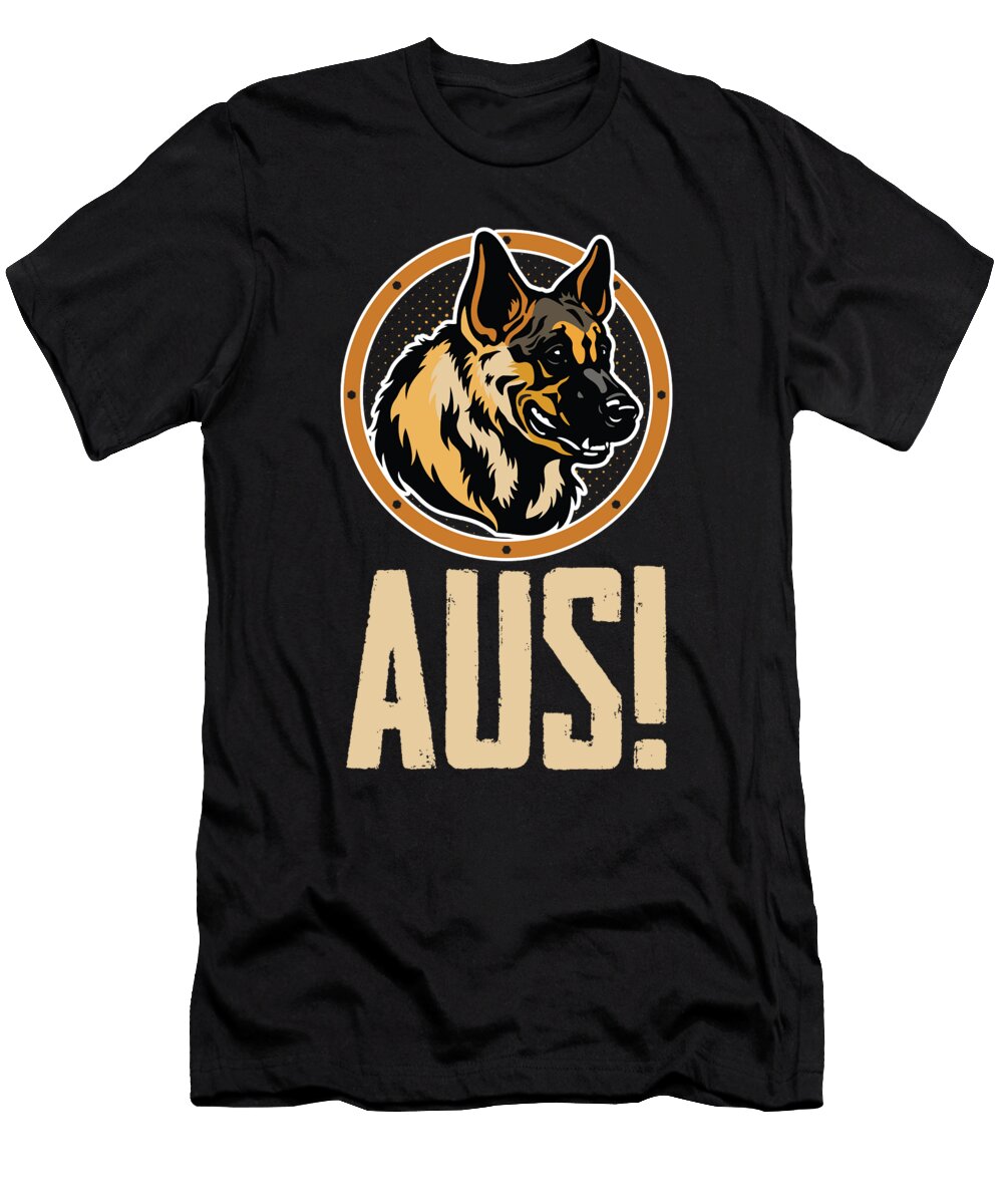 Dog Trainers Animal Owners Doggie Pets German Shepherd Aus Gift Thomas Larch T-Shirt