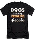 Dogs Are My Favorite People Retriever Dog Lover Tshirtconcepts Marvin Poppe T-Shirt
