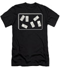 Domino Box Dominoes Tiles Puzzler Game Gift Thomas Larch T-Shirt