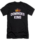 Dominoes King Dominoes Tiles Puzzler Game Gift Thomas Larch T-Shirt