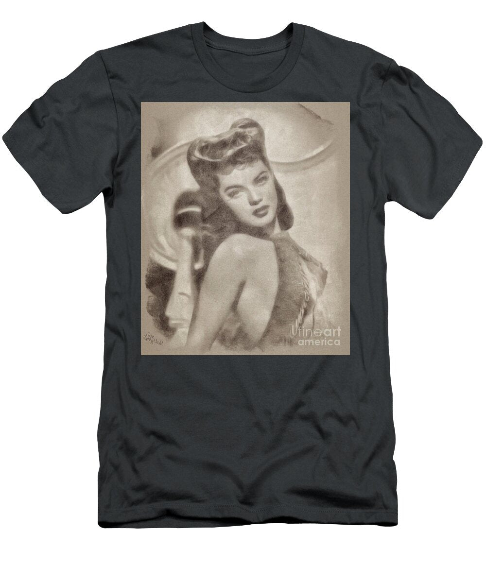 Dona Drake Hollywood Actress and Singer John Springfield T-Shirt