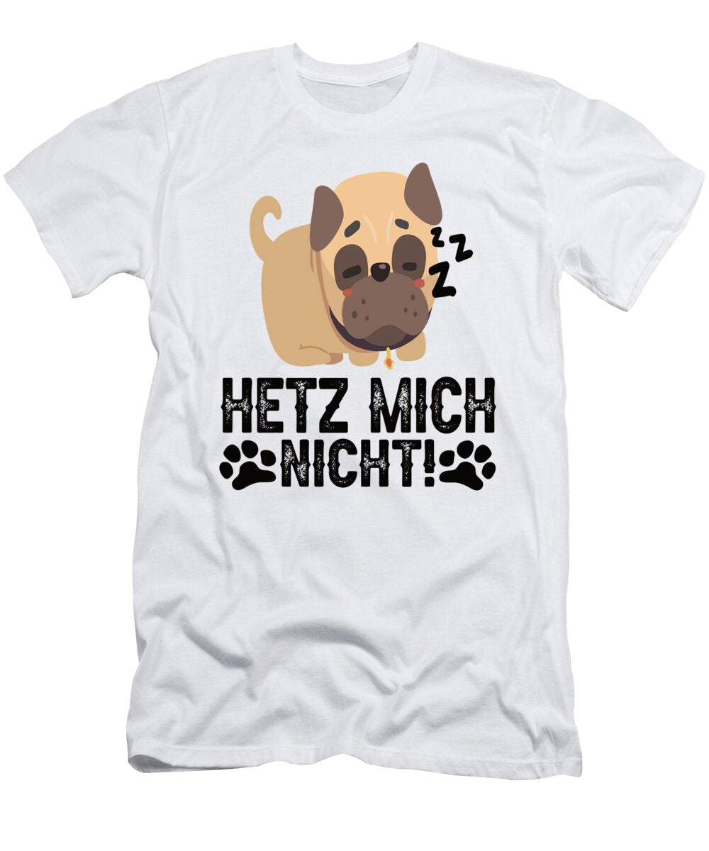 Dont Rush Me Im Waiting Sleeping Dog Steven Zimmer T-Shirt