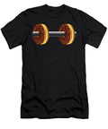 Donut Dumbbell Barbell Humorous Food Foodie Humor Doughnut Lovers Thomas Larch T-Shirt