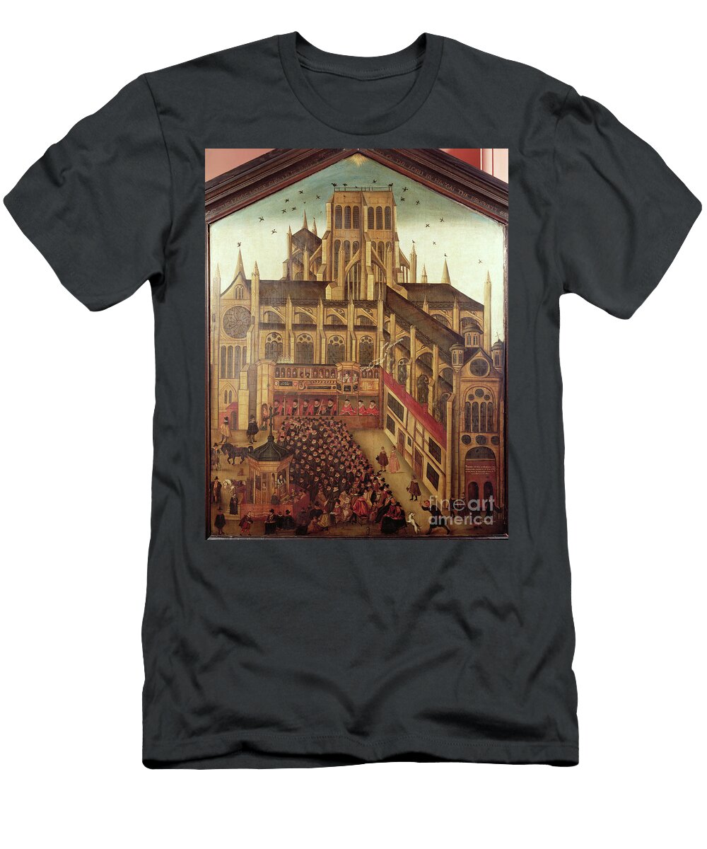Dr J Kings Sermon At St Pauls Cathedral in 1616 1624 English School T-Shirt