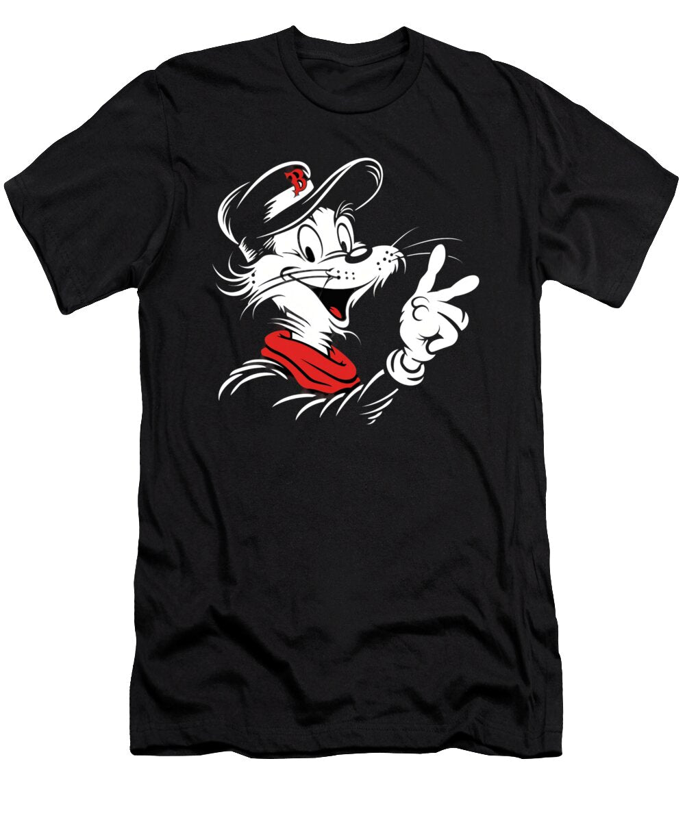 Dr Seuss Vs Boston Red Sox Artistic Significance Ezone Prints T-Shirt