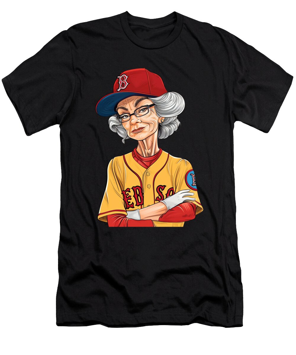 Dr Seuss Vs Boston Red Sox Symbolic Imagery Ezone Prints T-Shirt