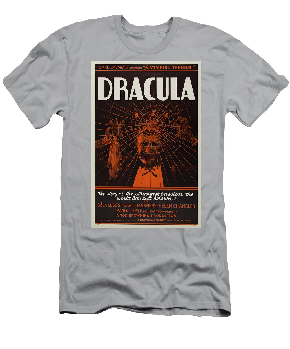 Dracula 1931 Vampire Thriller Motion Picture T-Shirt