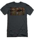 Drake Hooded Merganser Swirl Dale Kauzlaric T-Shirt