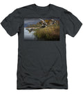 Drake Mallard Ducks Coming in for a Landing Randall Nyhof T-Shirt