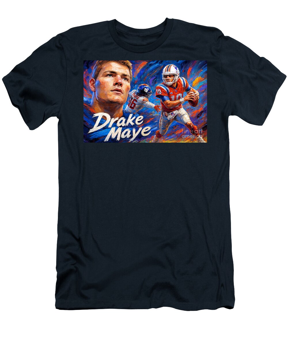 Drake May New England Patriots 306 Robert Williams T-Shirt