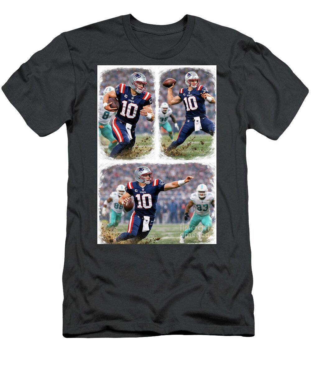 Drake Maye New England Patriots 501 Robert Williams T-Shirt