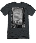 Drive in Movie Speaker in Black and White Paul Ward T-Shirt