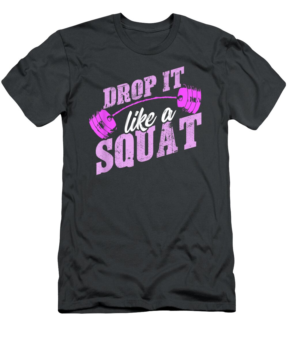 Drop It Like a Squat Classic Vintage Gym Fitne Kamern Zuzan T-Shirt