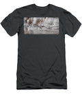 Dry Sun Discolored Wood Board Close Up Dorin Puha T-Shirt
