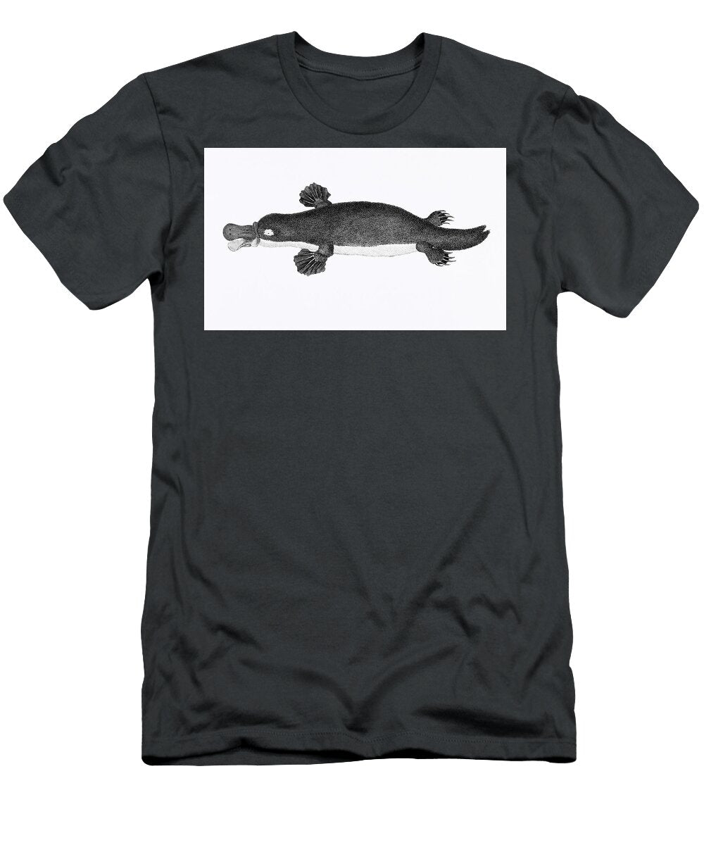 Duck Billed Platypus From Zoological Lectures Delivered At the Royal Institution in the Years 1806 7 Les Classics T-Shirt