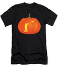 Duck Hunting Jack O Lantern Halloween Print Jacob Hughes T-Shirt