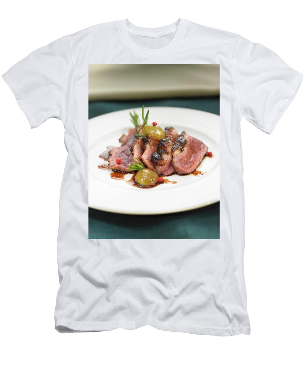 Duck Magret with Grapes and Sweet Wine Lawton T-Shirt