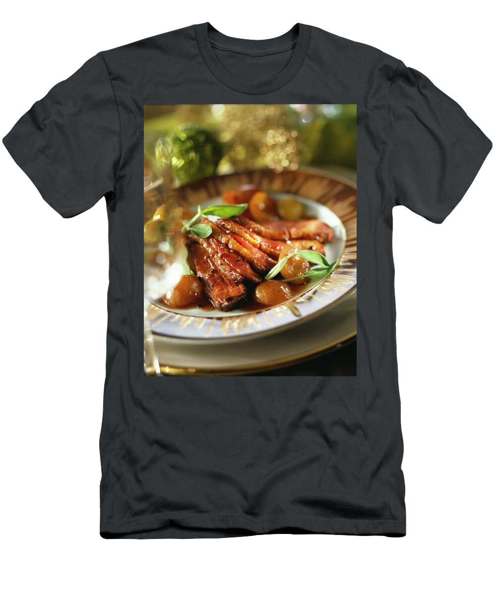 Duck Magret with Mirabelle Plum Rivire T-Shirt